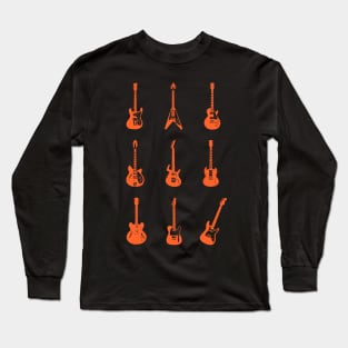 Diverse Guitars Collection Long Sleeve T-Shirt